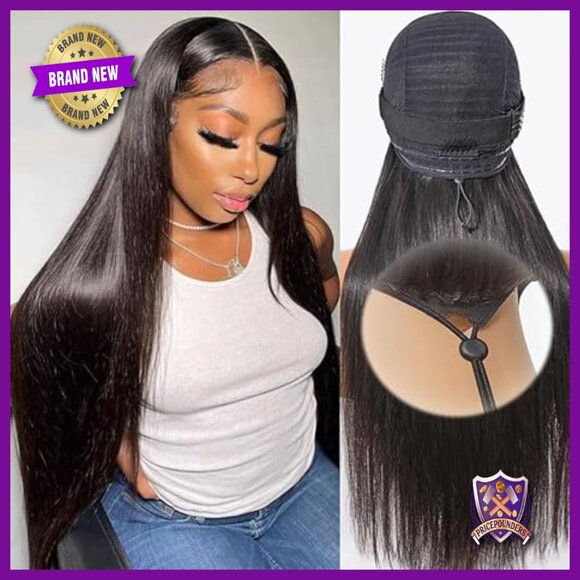 20 Inch Human Hair Glueless Lace Front Wig 13x6 Frontal 180 Density